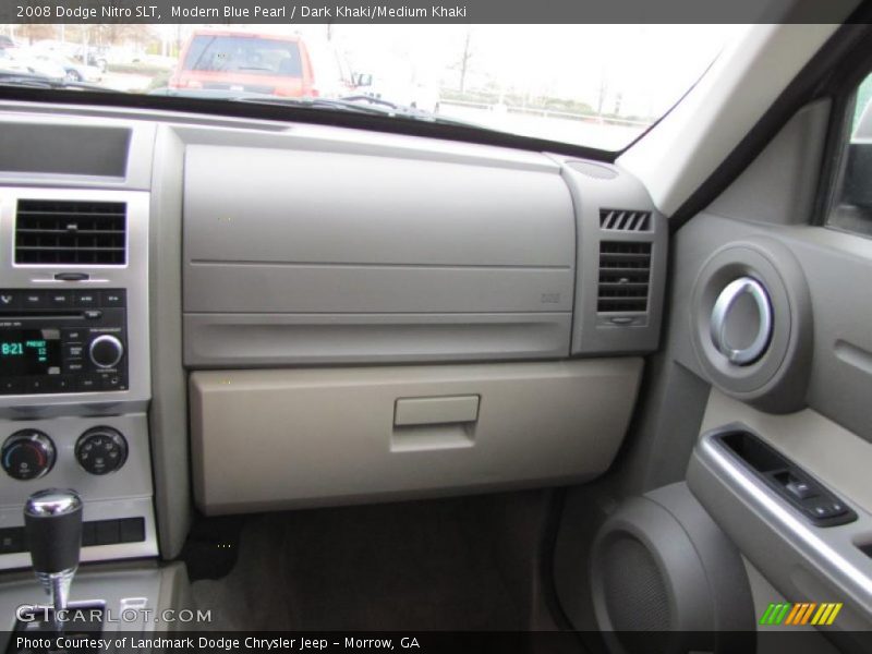 Modern Blue Pearl / Dark Khaki/Medium Khaki 2008 Dodge Nitro SLT