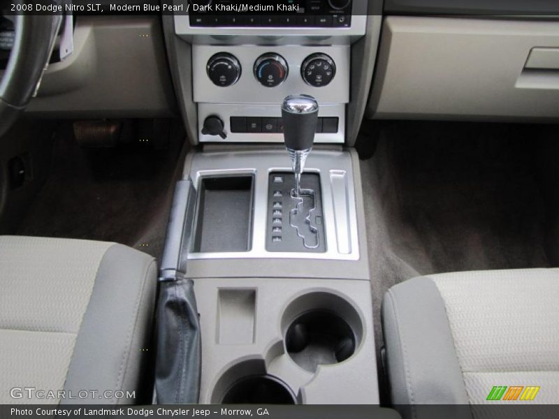 Modern Blue Pearl / Dark Khaki/Medium Khaki 2008 Dodge Nitro SLT