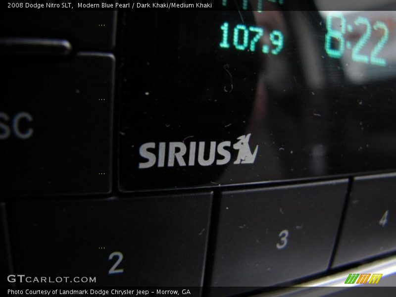 Modern Blue Pearl / Dark Khaki/Medium Khaki 2008 Dodge Nitro SLT
