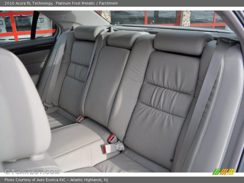 Platinum Frost Metallic / Parchment 2010 Acura RL Technology