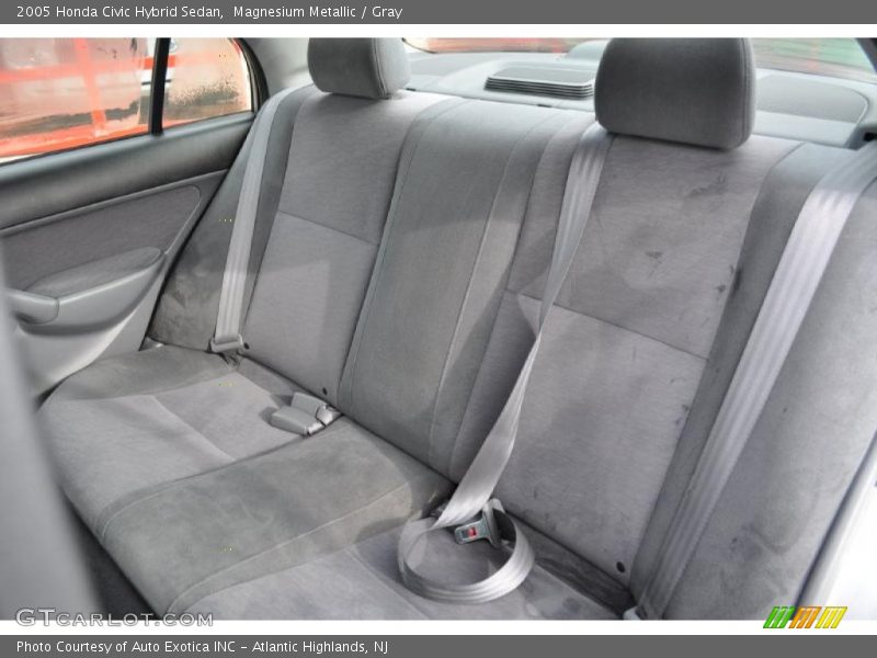 Magnesium Metallic / Gray 2005 Honda Civic Hybrid Sedan