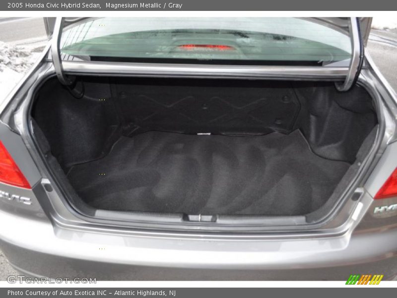 Magnesium Metallic / Gray 2005 Honda Civic Hybrid Sedan