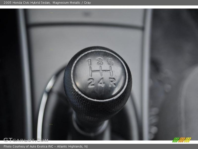Magnesium Metallic / Gray 2005 Honda Civic Hybrid Sedan
