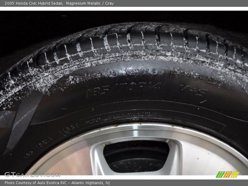 Magnesium Metallic / Gray 2005 Honda Civic Hybrid Sedan
