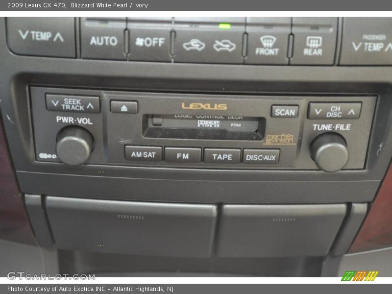 Blizzard White Pearl / Ivory 2009 Lexus GX 470