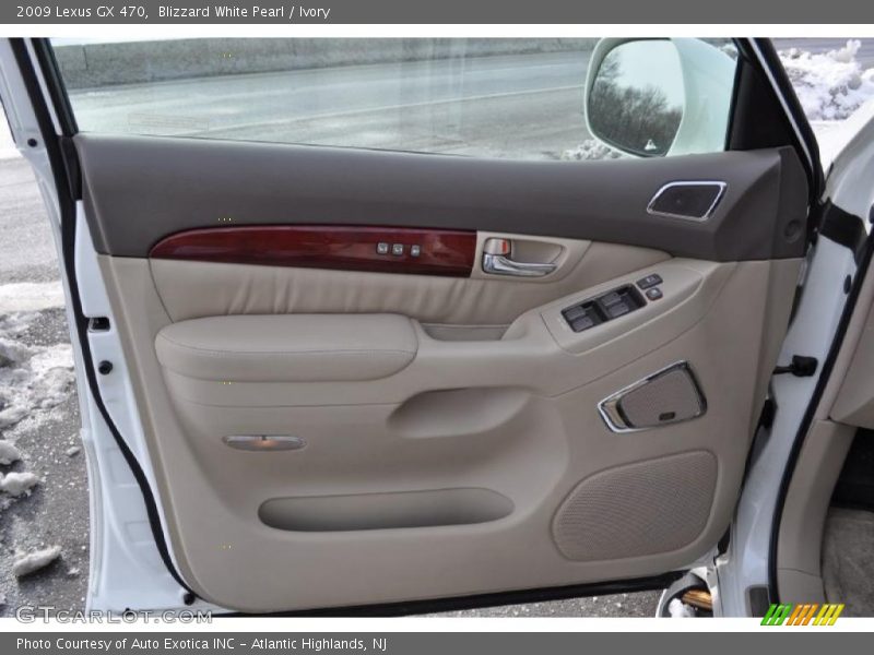 Blizzard White Pearl / Ivory 2009 Lexus GX 470