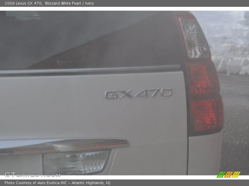 Blizzard White Pearl / Ivory 2009 Lexus GX 470