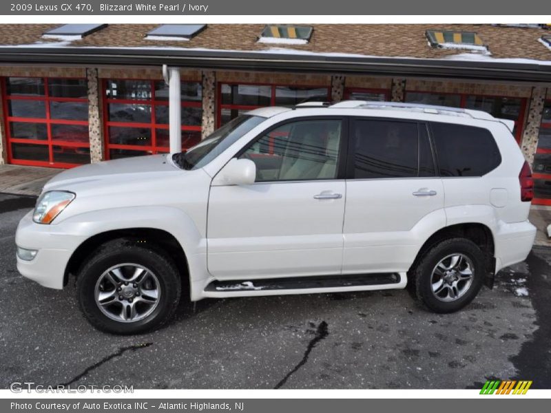 Blizzard White Pearl / Ivory 2009 Lexus GX 470