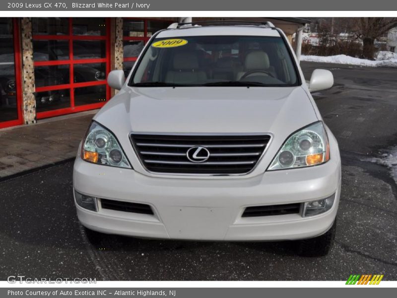 Blizzard White Pearl / Ivory 2009 Lexus GX 470
