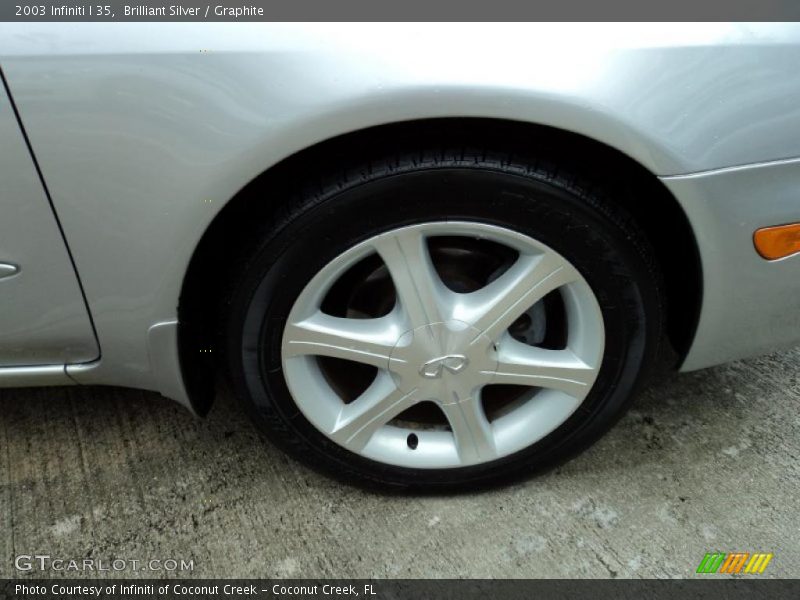Brilliant Silver / Graphite 2003 Infiniti I 35