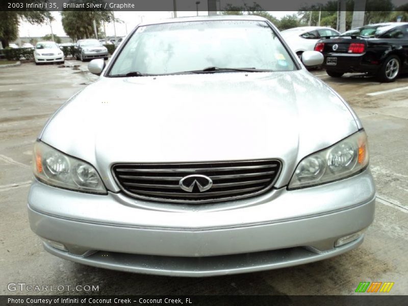 Brilliant Silver / Graphite 2003 Infiniti I 35