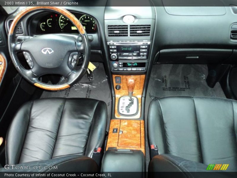 Brilliant Silver / Graphite 2003 Infiniti I 35