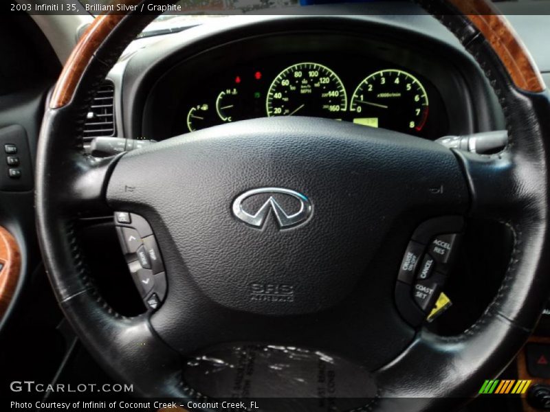 Brilliant Silver / Graphite 2003 Infiniti I 35