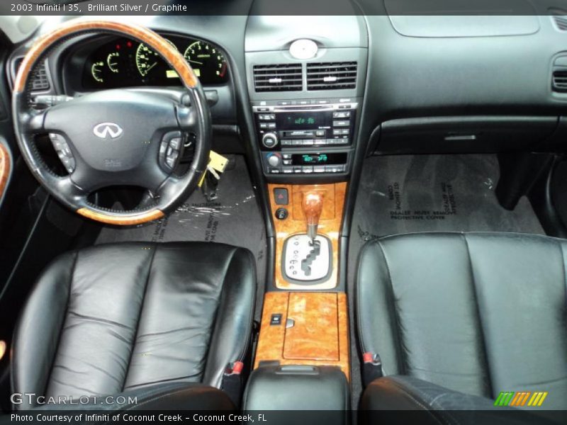 Brilliant Silver / Graphite 2003 Infiniti I 35