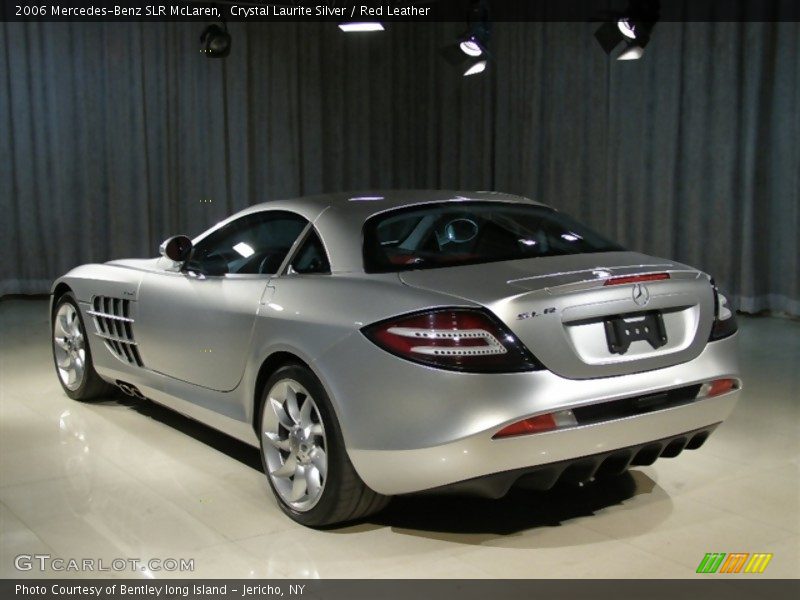 Crystal Laurite Silver / Red Leather 2006 Mercedes-Benz SLR McLaren