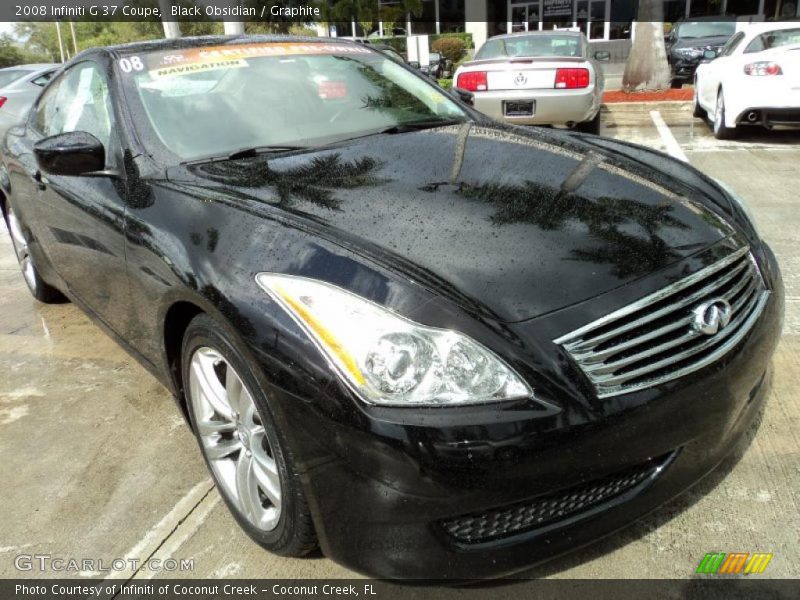 Front 3/4 View of 2008 G 37 Coupe