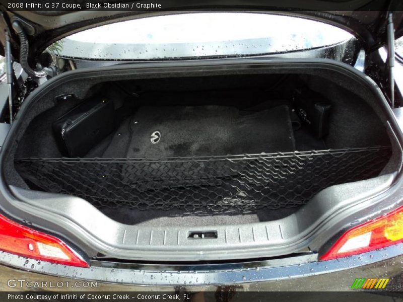  2008 G 37 Coupe Trunk