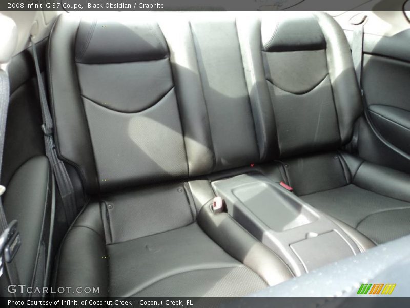  2008 G 37 Coupe Graphite Interior