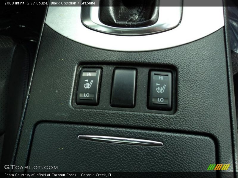 Black Obsidian / Graphite 2008 Infiniti G 37 Coupe