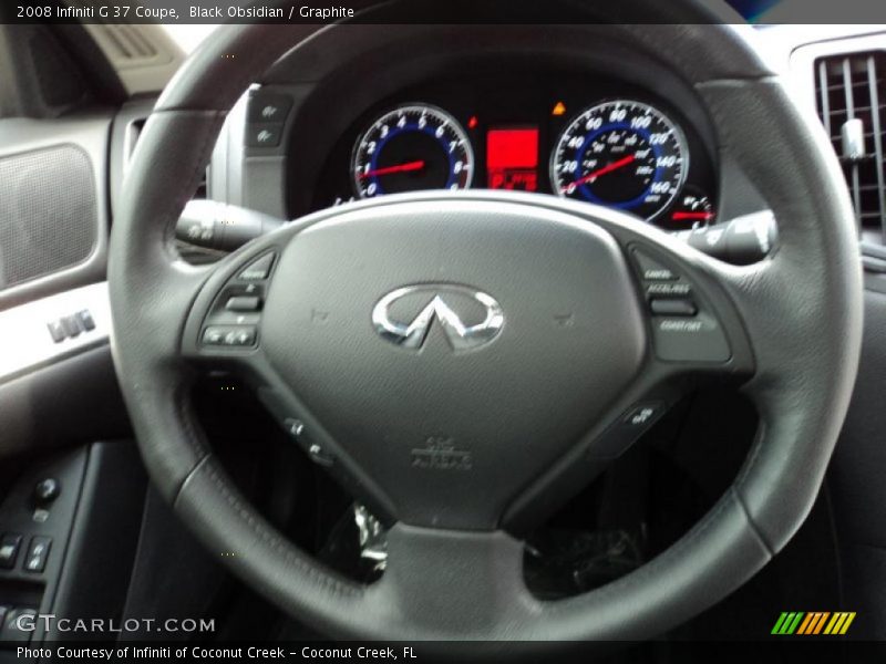 Black Obsidian / Graphite 2008 Infiniti G 37 Coupe