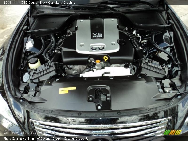 Black Obsidian / Graphite 2008 Infiniti G 37 Coupe