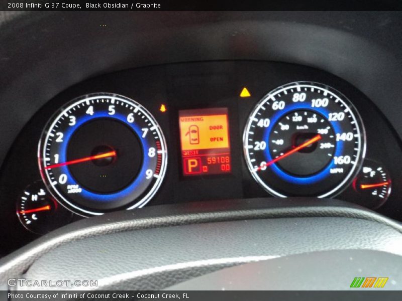  2008 G 37 Coupe 37 Coupe Gauges