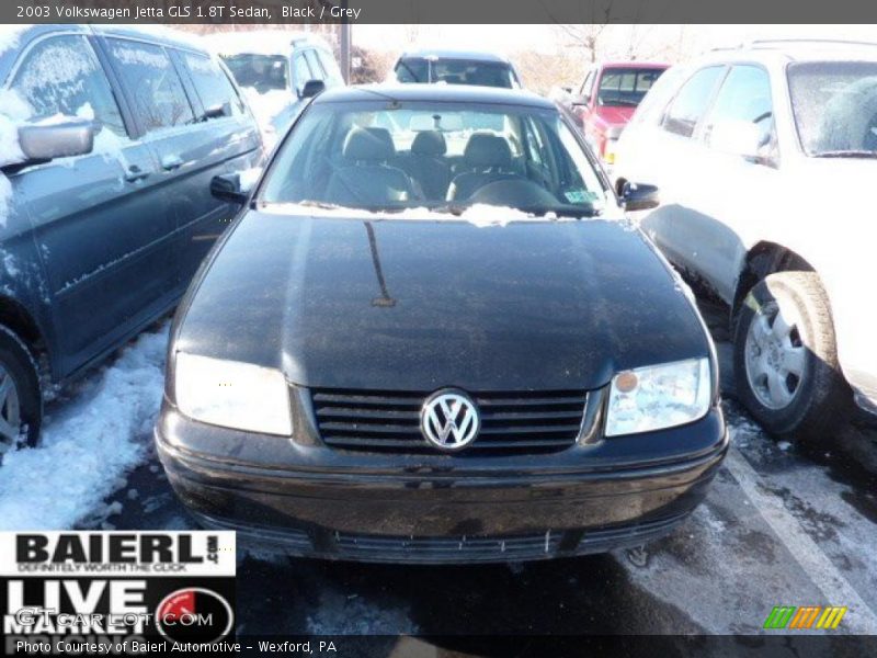 Black / Grey 2003 Volkswagen Jetta GLS 1.8T Sedan