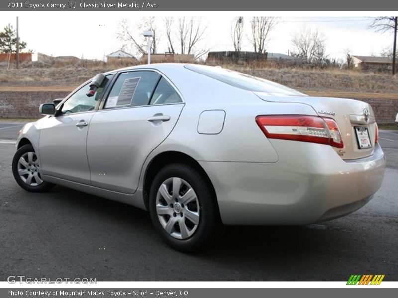 Classic Silver Metallic / Ash 2011 Toyota Camry LE