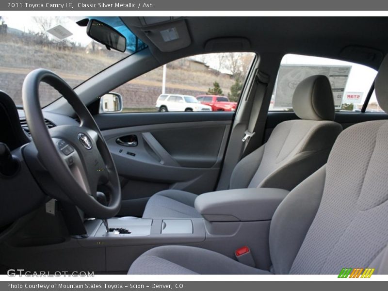Classic Silver Metallic / Ash 2011 Toyota Camry LE