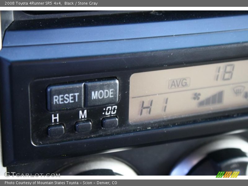 Black / Stone Gray 2008 Toyota 4Runner SR5 4x4
