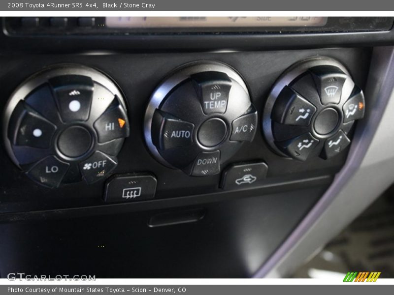 Black / Stone Gray 2008 Toyota 4Runner SR5 4x4