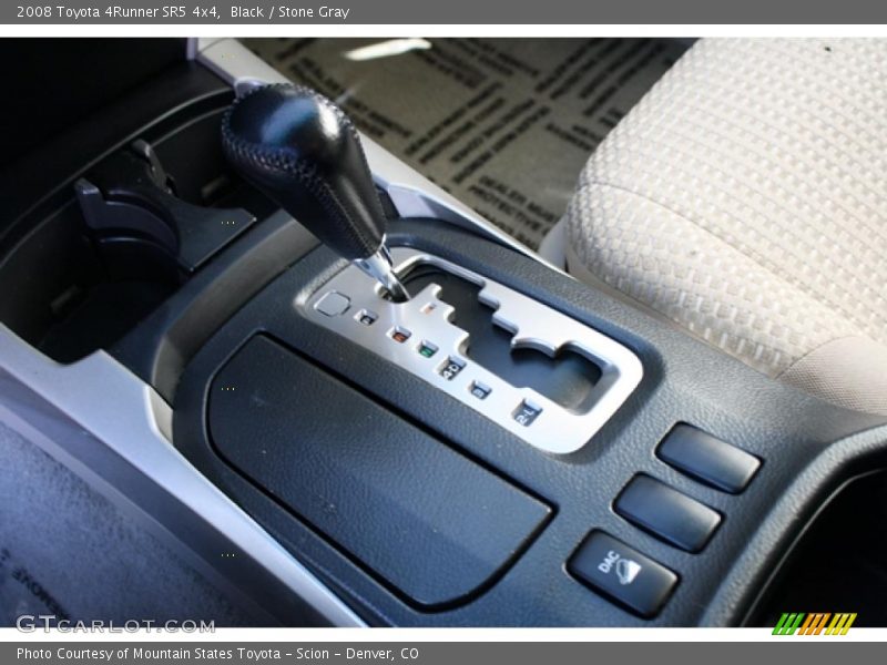 Black / Stone Gray 2008 Toyota 4Runner SR5 4x4