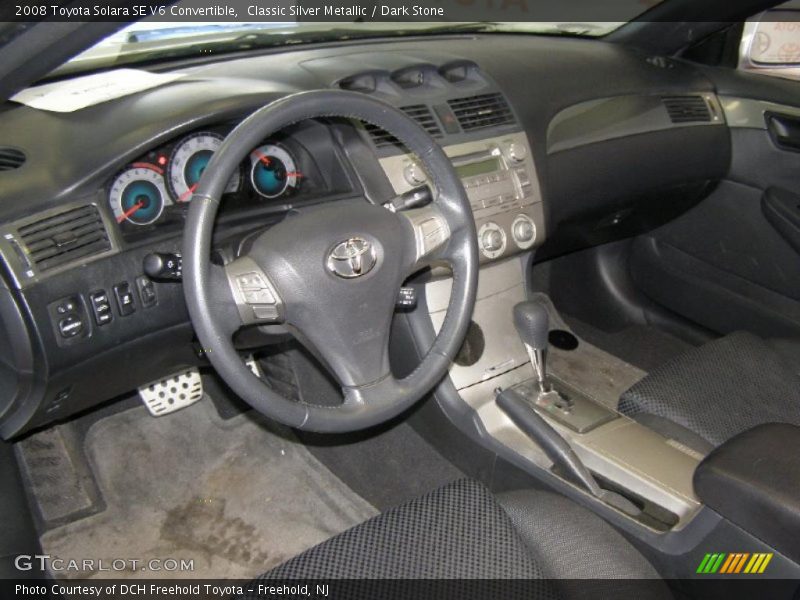 Classic Silver Metallic / Dark Stone 2008 Toyota Solara SE V6 Convertible