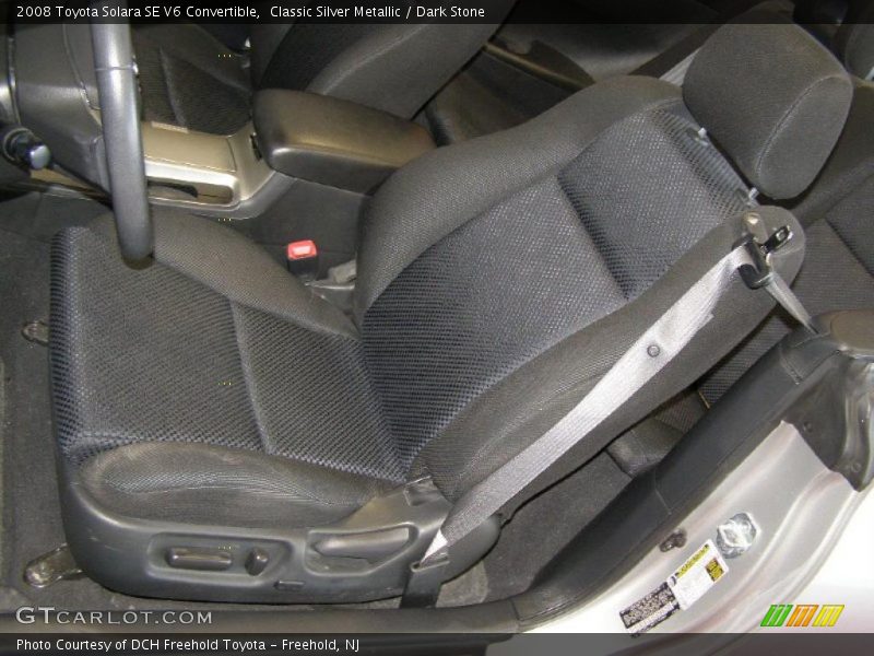 Classic Silver Metallic / Dark Stone 2008 Toyota Solara SE V6 Convertible