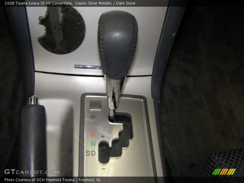 Classic Silver Metallic / Dark Stone 2008 Toyota Solara SE V6 Convertible