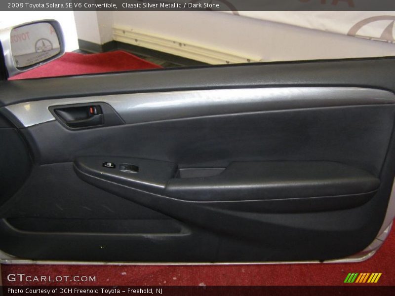 Classic Silver Metallic / Dark Stone 2008 Toyota Solara SE V6 Convertible