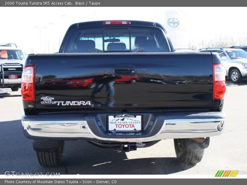 Black / Taupe 2006 Toyota Tundra SR5 Access Cab