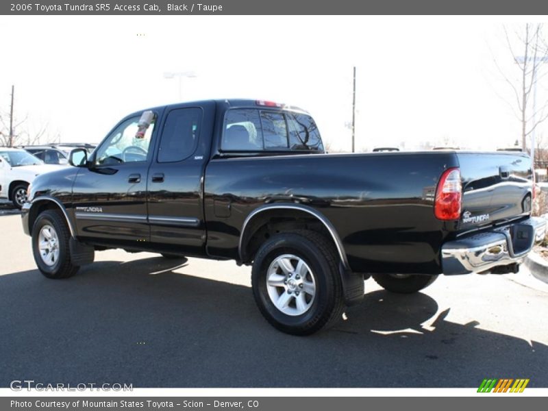 Black / Taupe 2006 Toyota Tundra SR5 Access Cab