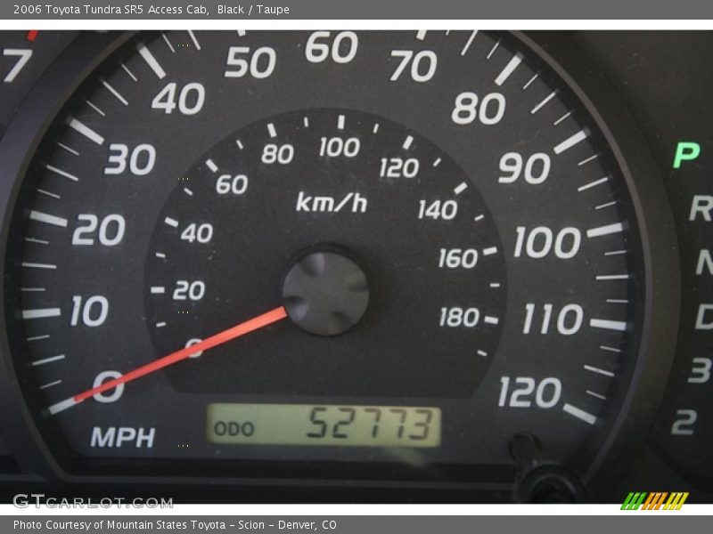 Black / Taupe 2006 Toyota Tundra SR5 Access Cab