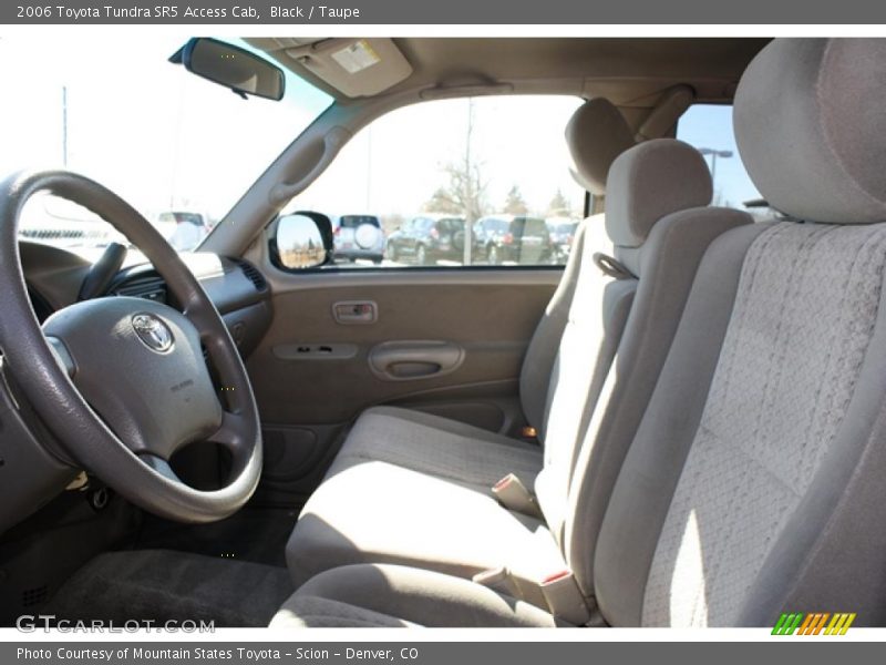 Black / Taupe 2006 Toyota Tundra SR5 Access Cab