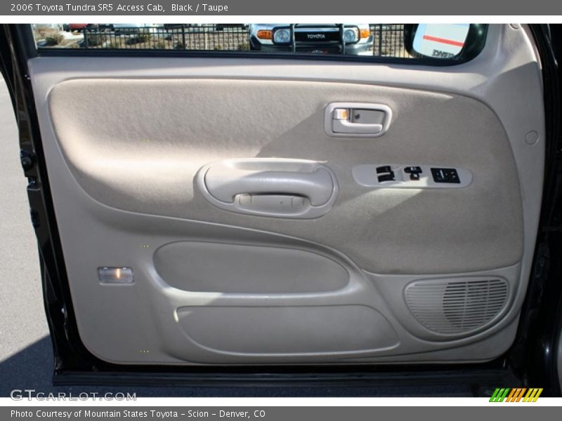 Black / Taupe 2006 Toyota Tundra SR5 Access Cab