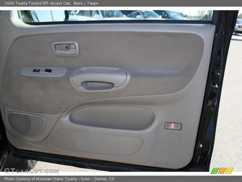 Black / Taupe 2006 Toyota Tundra SR5 Access Cab