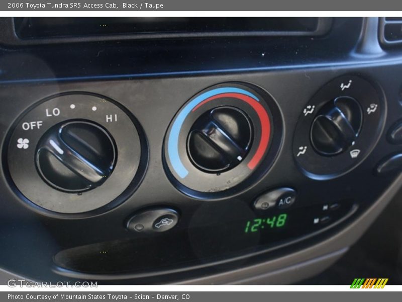 Black / Taupe 2006 Toyota Tundra SR5 Access Cab