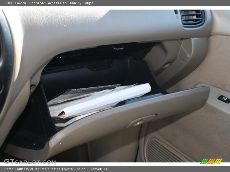 Black / Taupe 2006 Toyota Tundra SR5 Access Cab