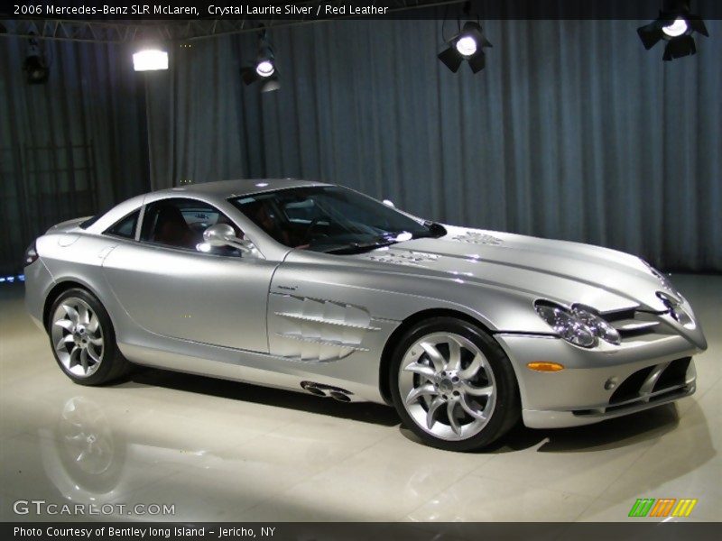 Crystal Laurite Silver / Red Leather 2006 Mercedes-Benz SLR McLaren