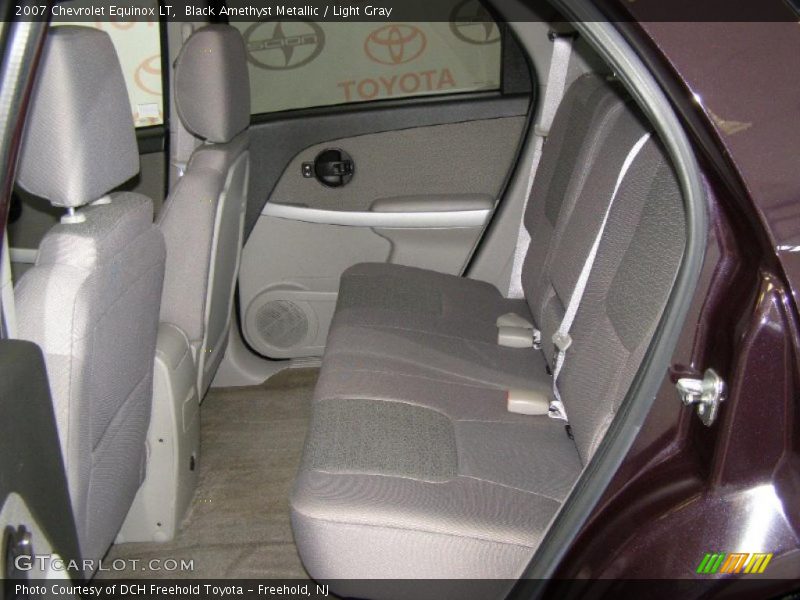 Black Amethyst Metallic / Light Gray 2007 Chevrolet Equinox LT