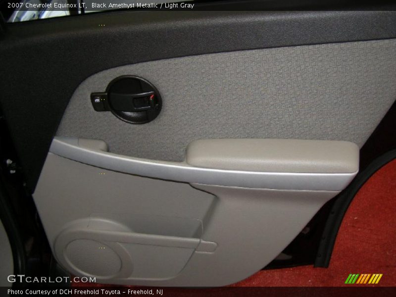 Black Amethyst Metallic / Light Gray 2007 Chevrolet Equinox LT