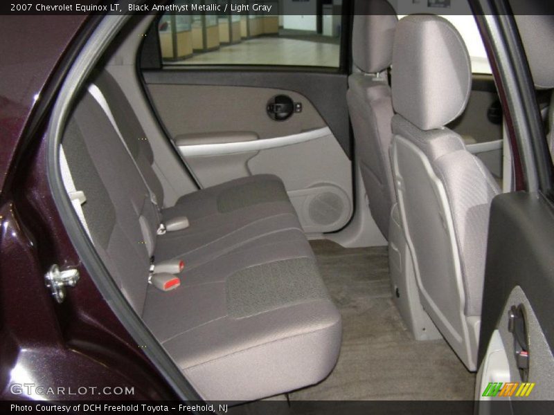 Black Amethyst Metallic / Light Gray 2007 Chevrolet Equinox LT