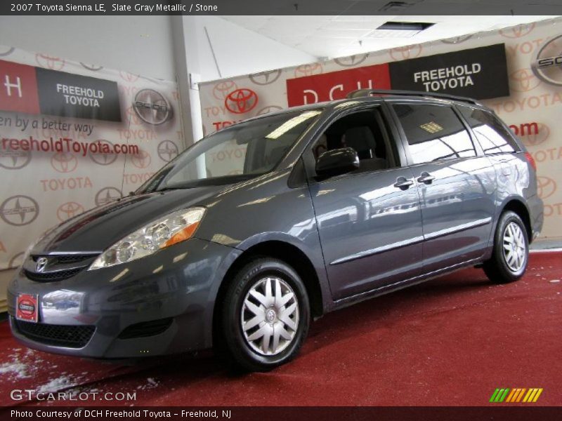 Slate Gray Metallic / Stone 2007 Toyota Sienna LE