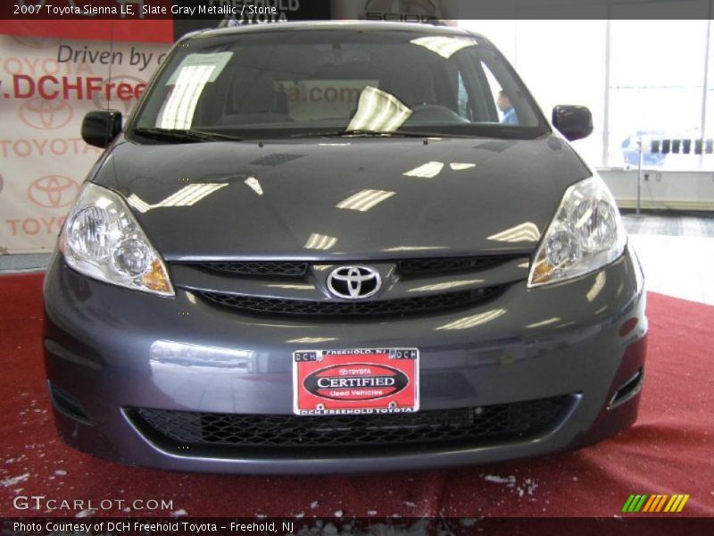 Slate Gray Metallic / Stone 2007 Toyota Sienna LE